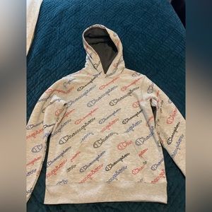 BNWOT Champion Hoodie Sweatshirt, size youth XL, fits like a women’s medium